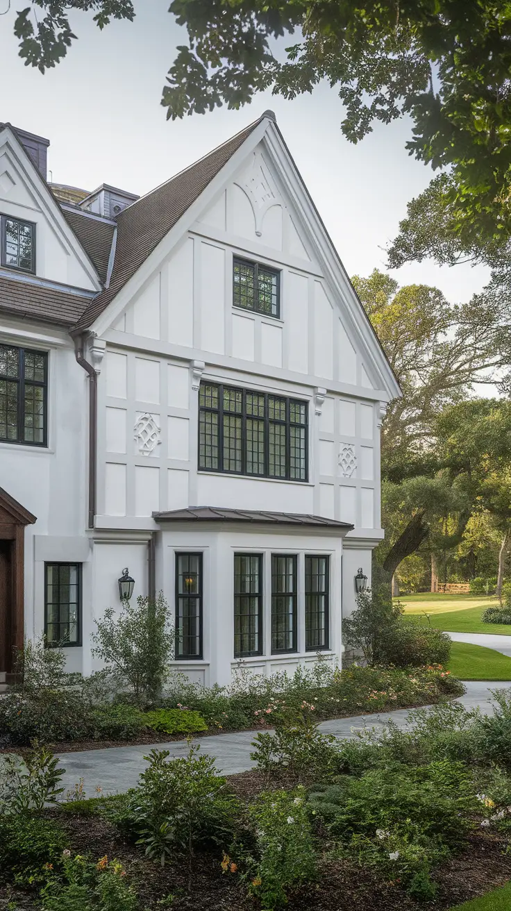 White Exterior House 28 Ideas for 2025: Timeless & Modern Inspirations