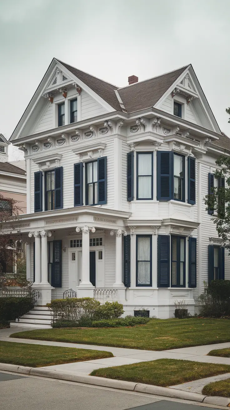 White Exterior House 28 Ideas for 2025: Timeless & Modern Inspirations