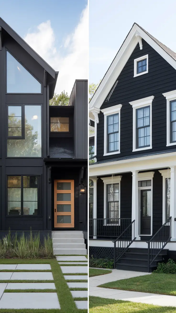 Black Exterior House Ideas: Elevate Your Home with Bold & Modern Designs