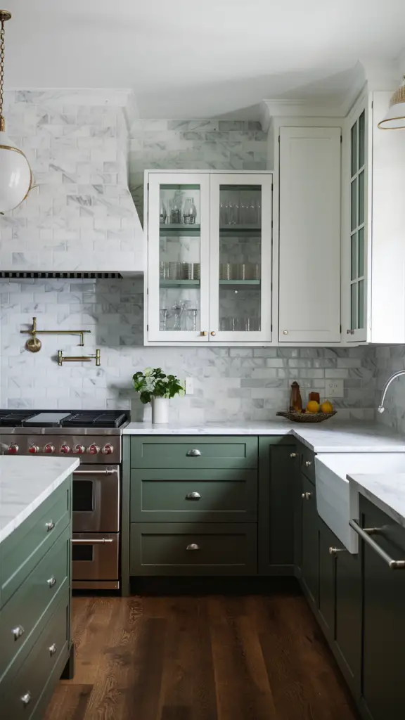 Green Kitchen 20 Ideas: Stylish and Refreshing Designs for Every Home