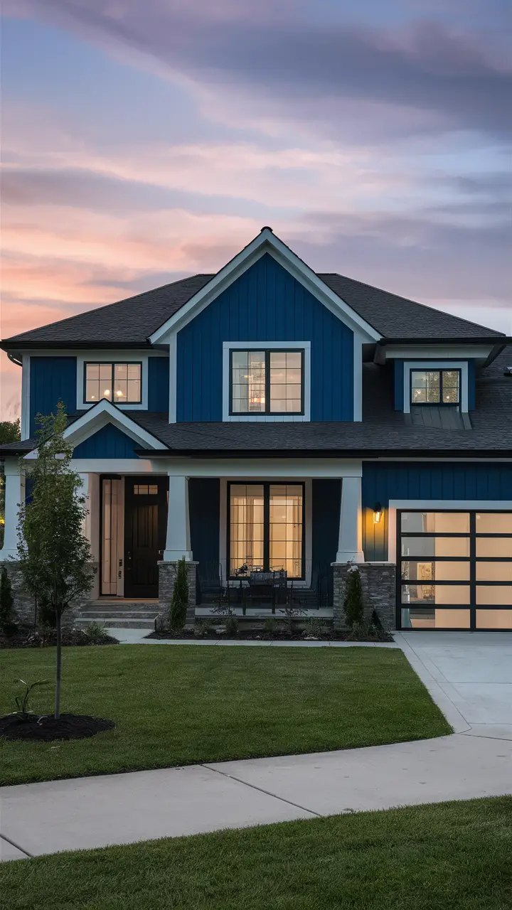 Blue Exterior House Ideas: Stunning Designs for a Timeless Home Introduction