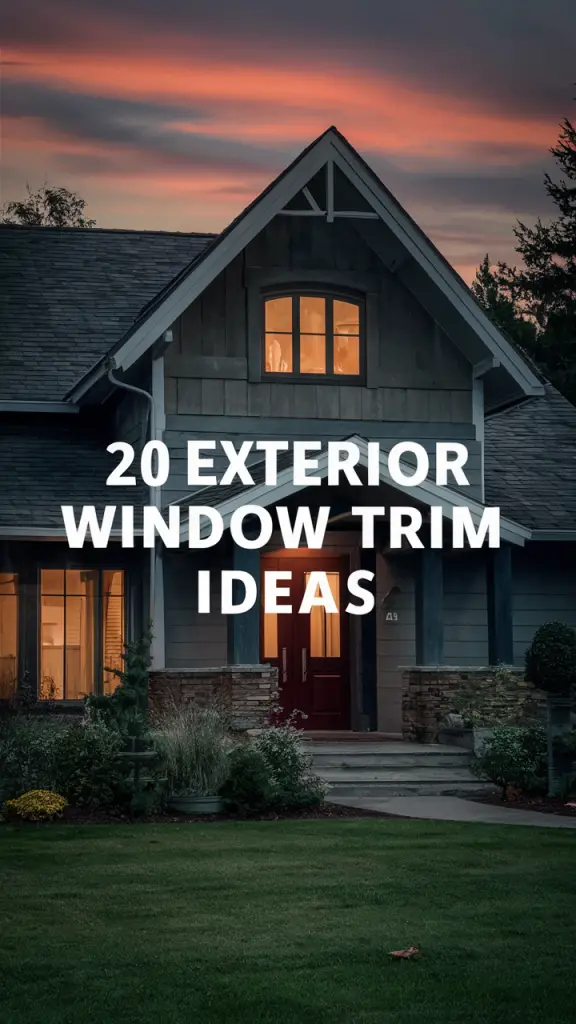 Exterior Window Trim Ideas 2025: Stylish Accents to Enhance Your Home
