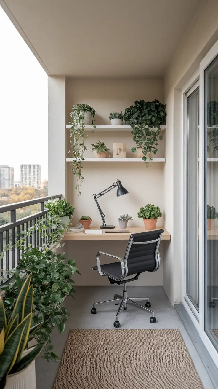 Balcony Workspace Ideas: Stylish & Functional Outdoor Offices