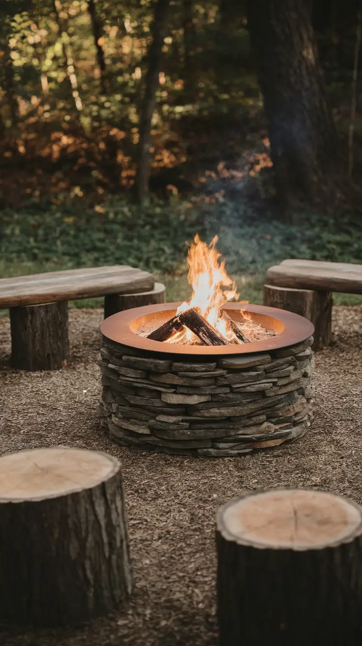 Outdoor Firepits Area Ideas: Stylish, Functional & DIY-Friendly Backyard Designs