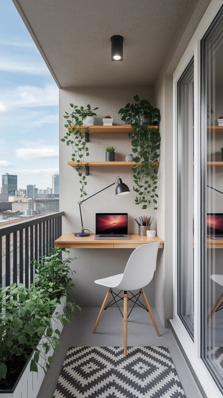 Balcony Workspace Ideas: Stylish & Functional Outdoor Offices