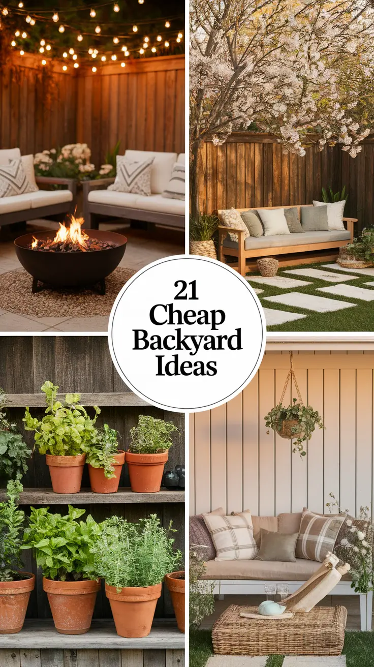 Cheap Backyard Ideas: Budget-Friendly DIY Projects for a Beautiful Outdoor Space