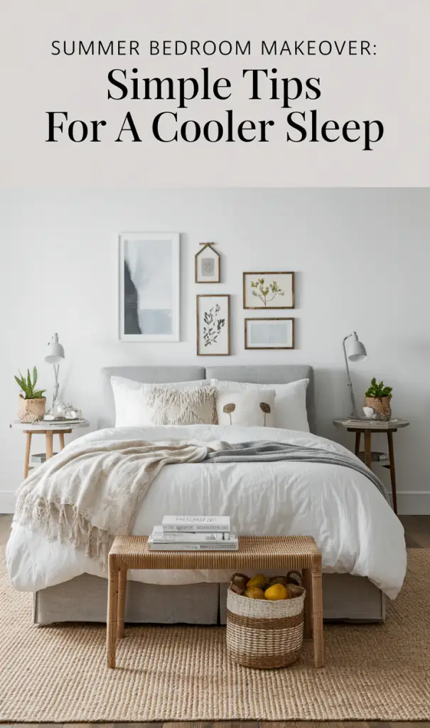 Summer Bedroom Makeover: Simple Tips for a Cooler Sleep in 2025