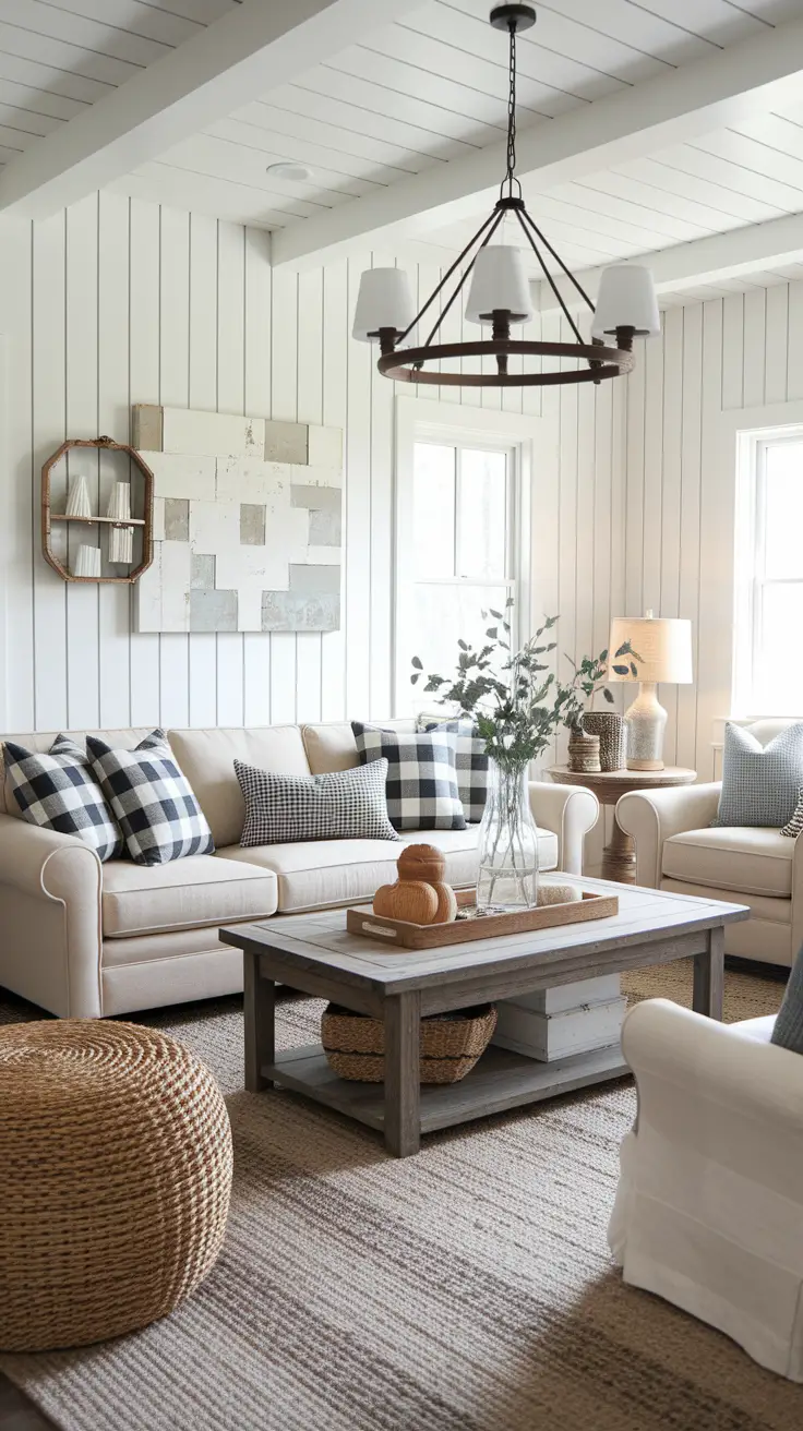 Farmhouse Living Room Ideas: 21 Cozy & Stylish Ways to Create a Rustic Retreat