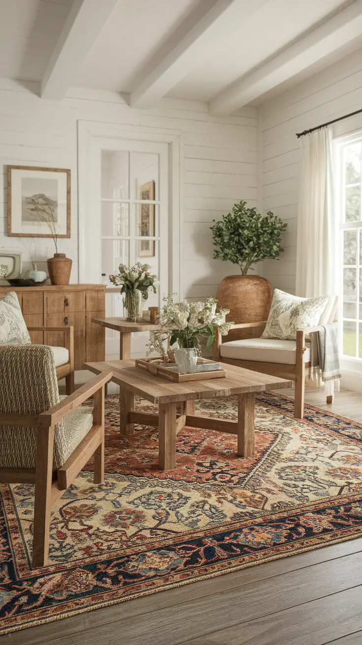 Farmhouse Living Room Ideas: 21 Cozy & Stylish Ways to Create a Rustic Retreat