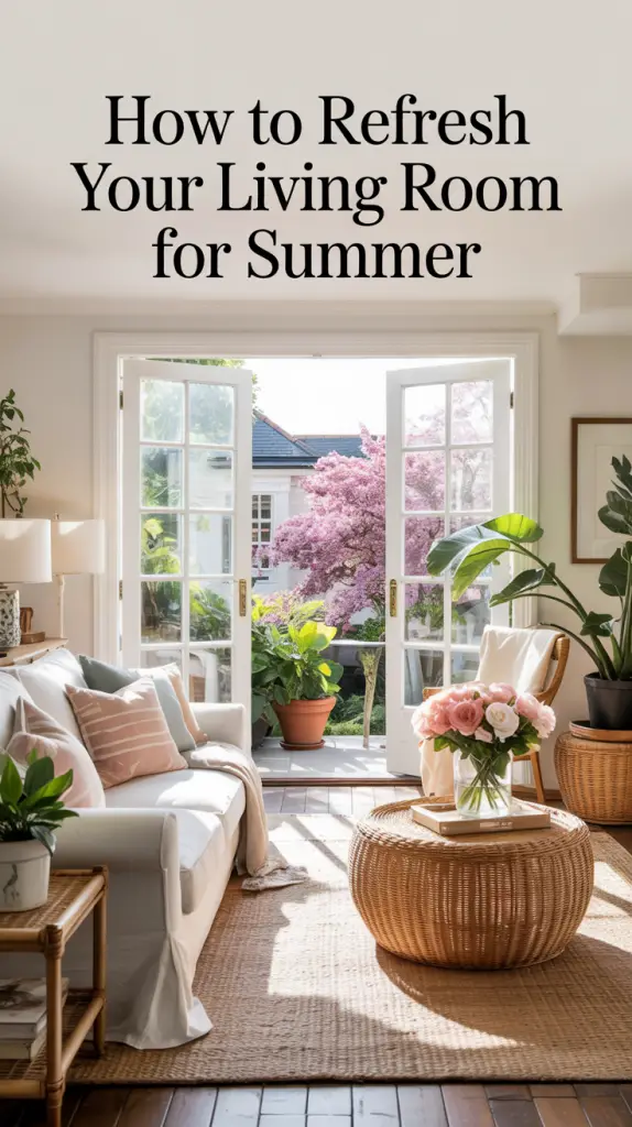How to Refresh Your Living Room for Summer in 2025: Easy Ideas