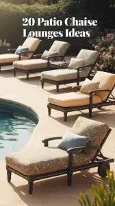Patio Chaise Lounge Ideas: A Step-by-Step Guide to Stylish and Comfortable Outdoor Seating