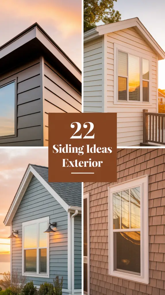 22 Stunning Exterior Siding Ideas: Modern, Farmhouse, and Classic Home Designs