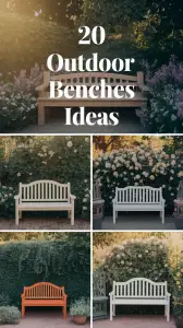 Outdoor Benches Ideas: Creative and Stylish Seating for Every Space