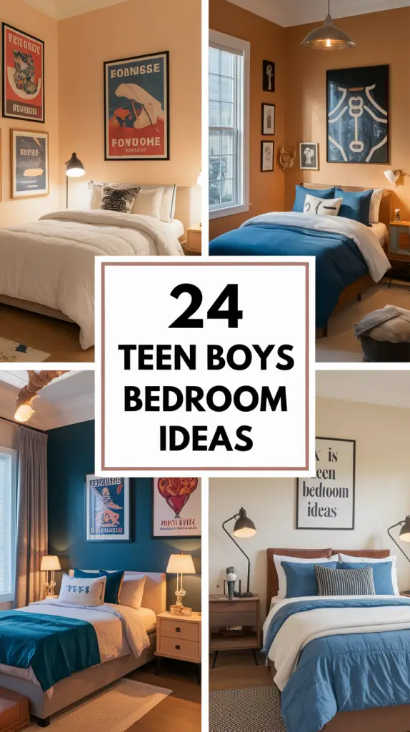 Teen Boys Bedroom Ideas: Cool, Functional, and Stylish Designs