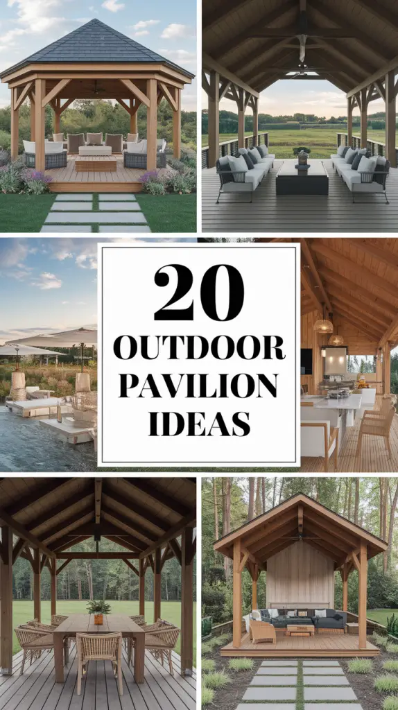 Outdoor Pavilion Ideas: Stylish & Functional Designs for Your Backyard
