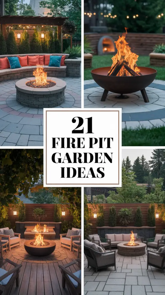 Fire Pit Garden Ideas for Stylish and Functional Outdoor Spaces