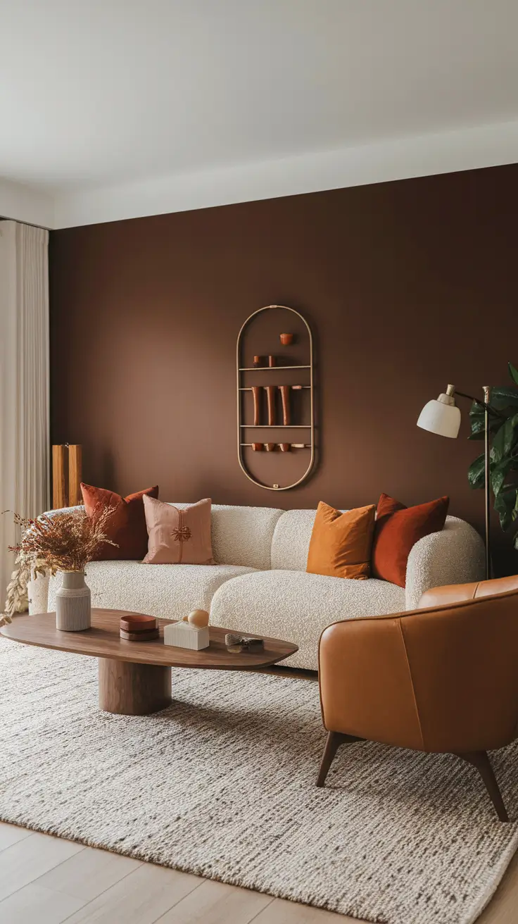 22 Unique Accent Walls In The Living Room: Bold Paint, Texture & Creative Design Ideas