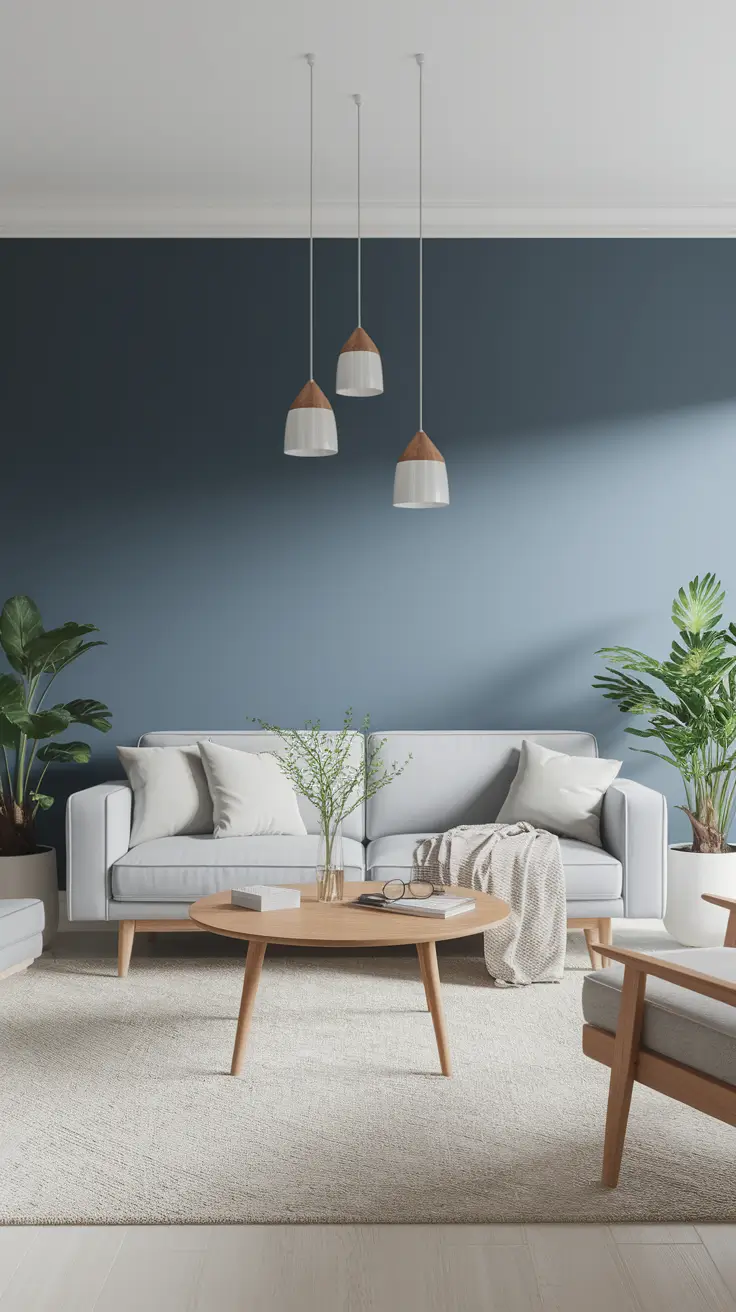 22 Unique Accent Walls In The Living Room: Bold Paint, Texture & Creative Design Ideas