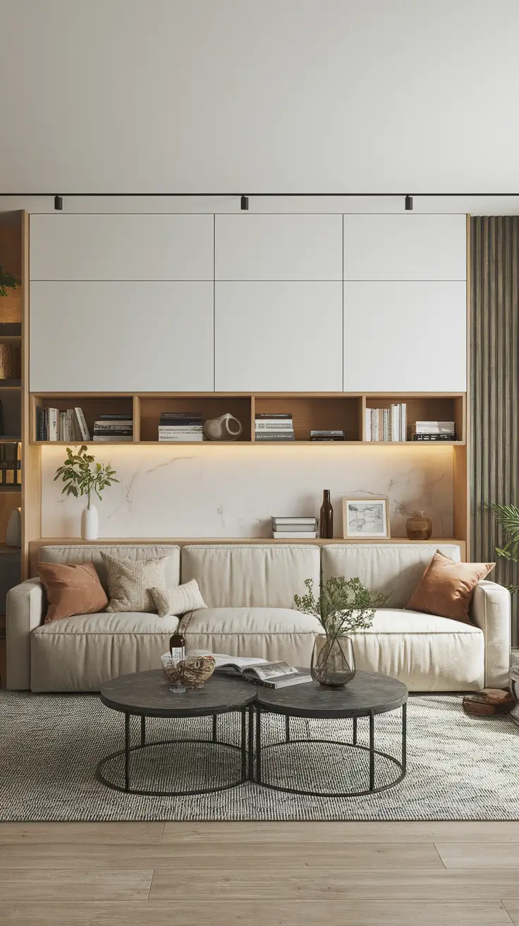 22 Unique Accent Walls In The Living Room: Bold Paint, Texture & Creative Design Ideas