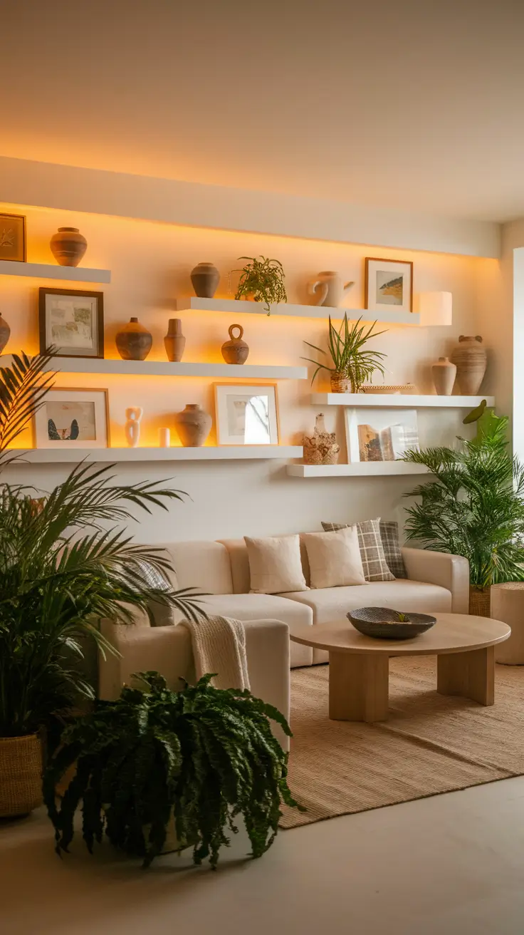 22 Unique Accent Walls In The Living Room: Bold Paint, Texture & Creative Design Ideas