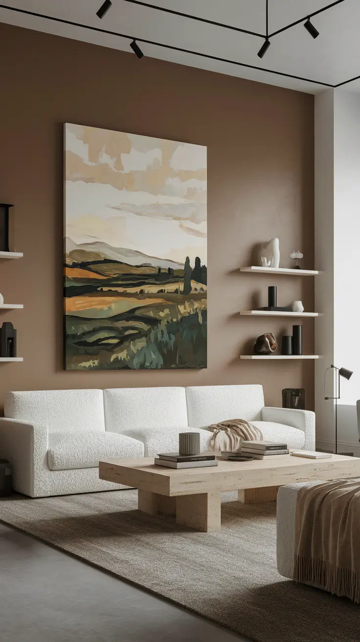 22 Unique Accent Walls In The Living Room: Bold Paint, Texture & Creative Design Ideas