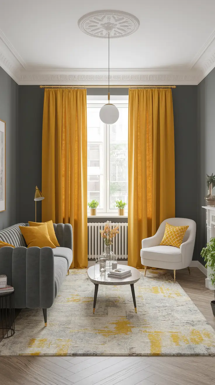 22 Unique Accent Walls In The Living Room: Bold Paint, Texture & Creative Design Ideas