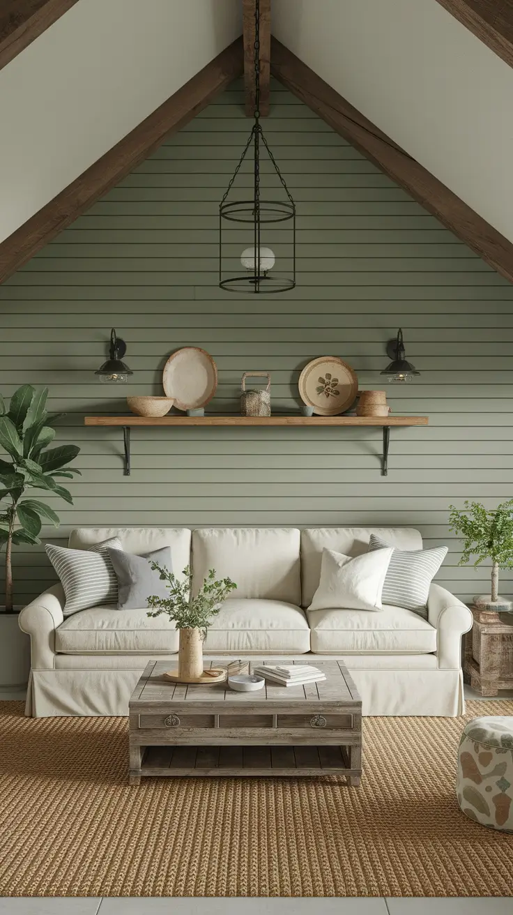 22 Unique Accent Walls In The Living Room: Bold Paint, Texture & Creative Design Ideas