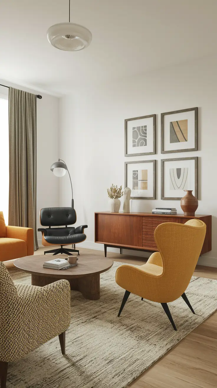 21 Stunning Mid-Century Modern Living Room Ideas for a Stylish Home