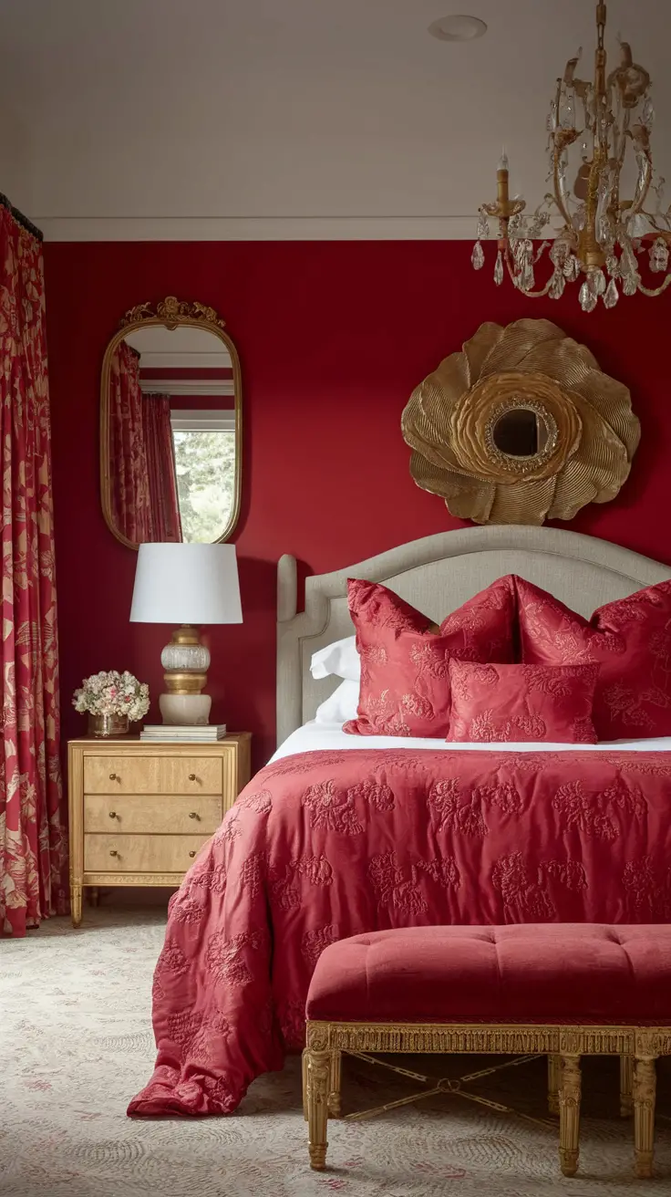 Red Bedroom Ideas: Bold and Beautiful Designs to Inspire You in 2025