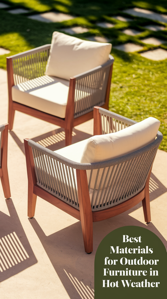 Best Materials for Outdoor Furniture in Hot Weather: What to Choose in 2025