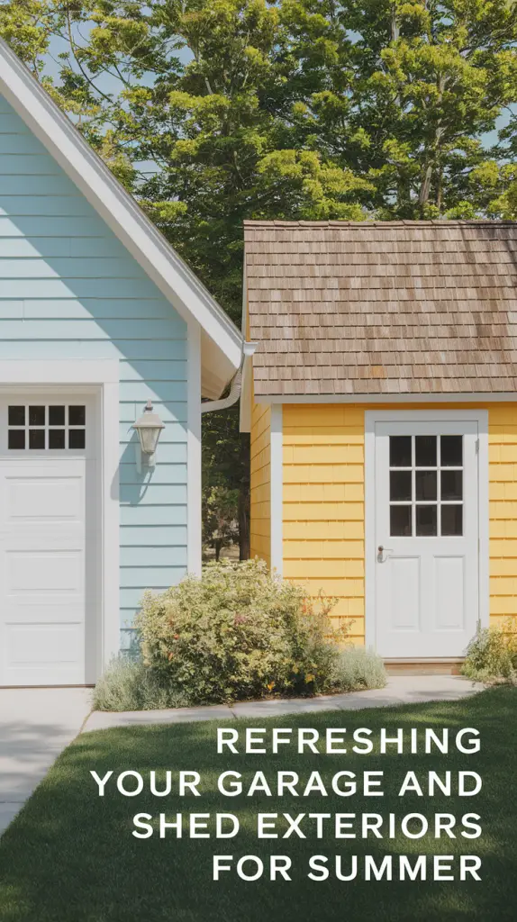 How to Refresh Your Garage and Shed Exteriors for Summer 2025