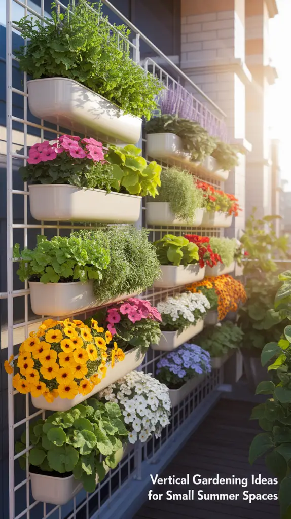 Vertical Gardening Ideas for Small Summer Spaces in 2025