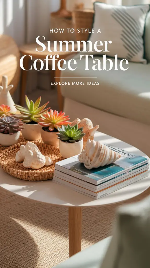 How to Style a Summer Coffee Table in 2025: Easy Decor Tips for a Fresh Look