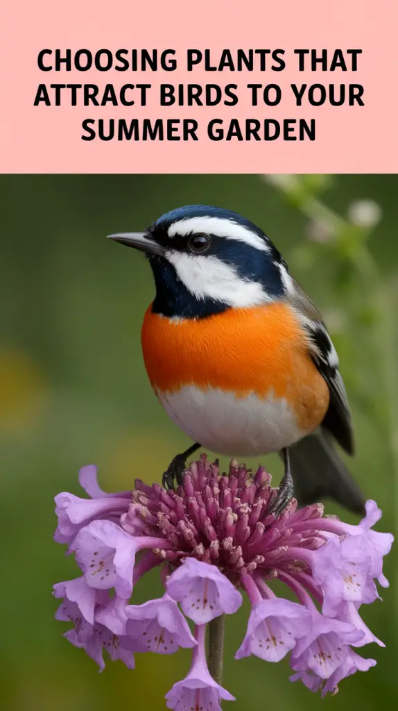Plants That Attract Birds to Your Summer Garden in 2025