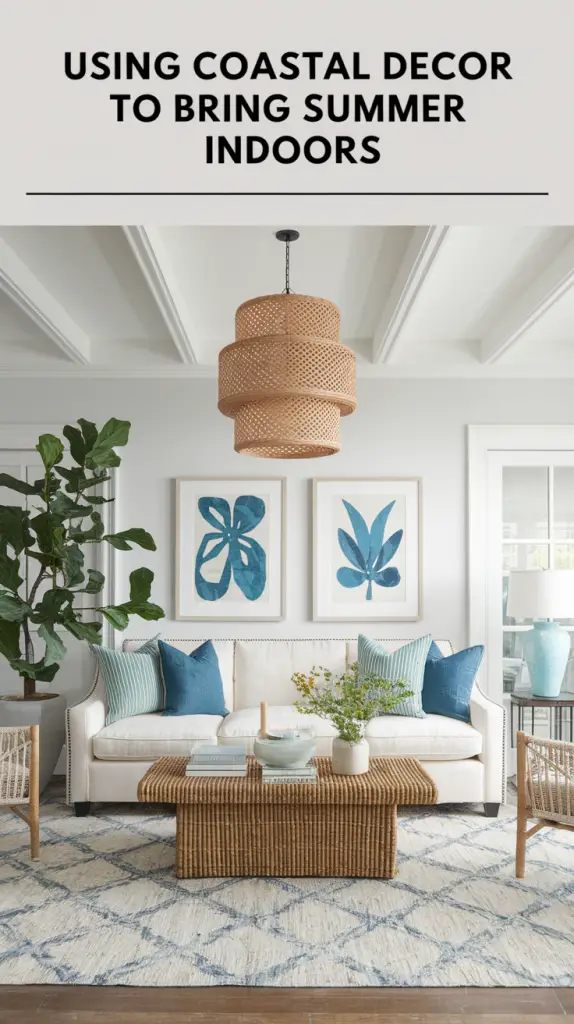 Using Coastal Decor to Bring Summer Indoors