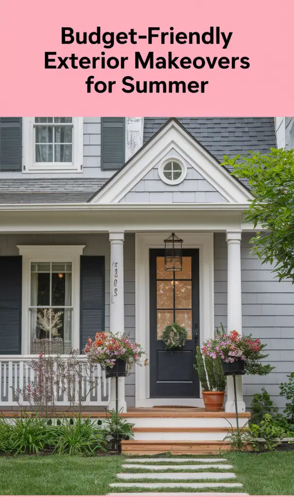 Budget-Friendly Exterior Makeovers for Summer 2025