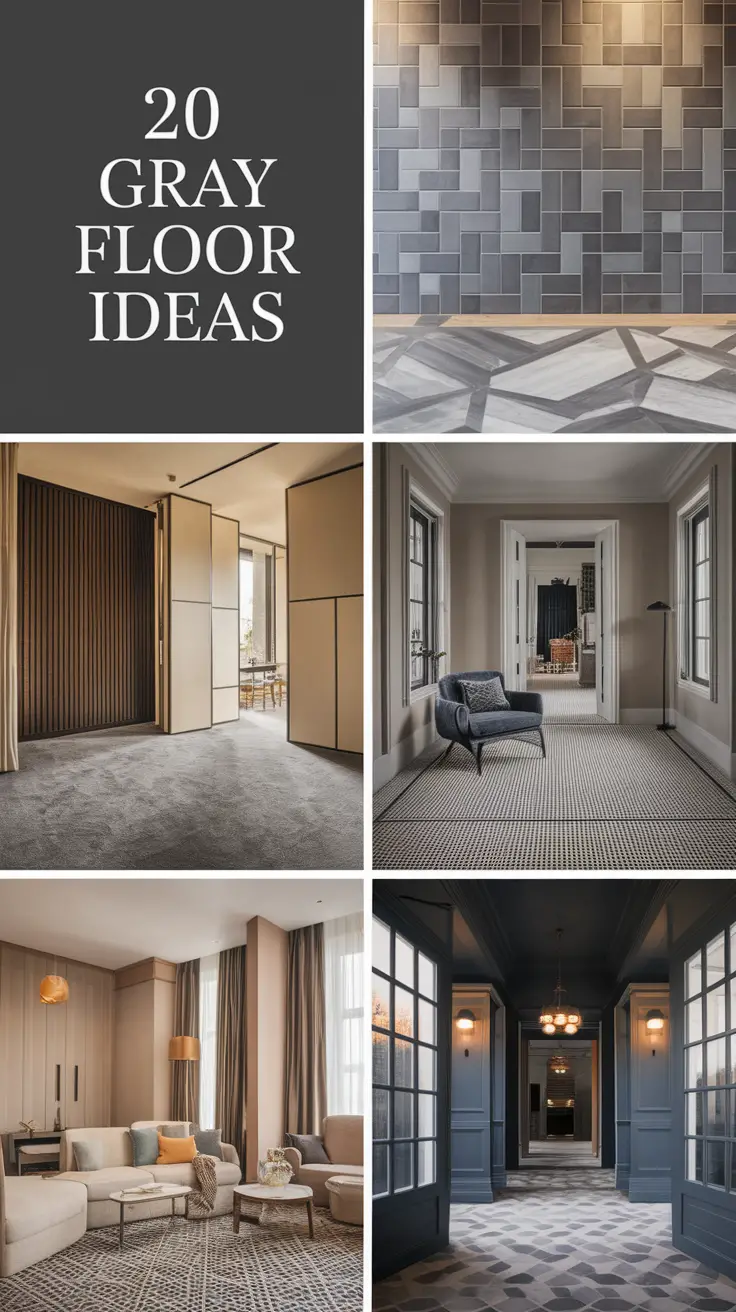20 Gray Floor Ideas: Stylish Interior Design Tips for Modern, Cozy, and Functional Spaces