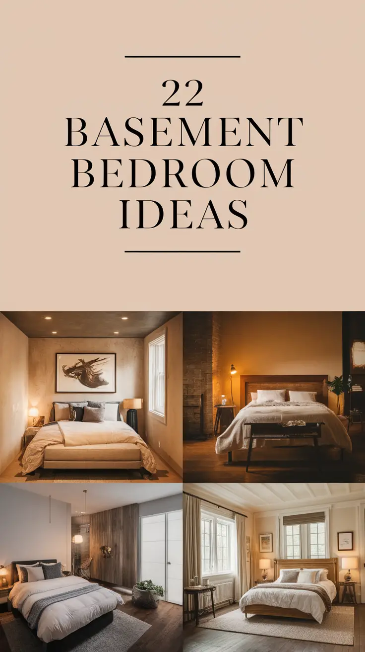 22 Basement Bedroom Ideas: Stylish and Functional Designs for Any Space