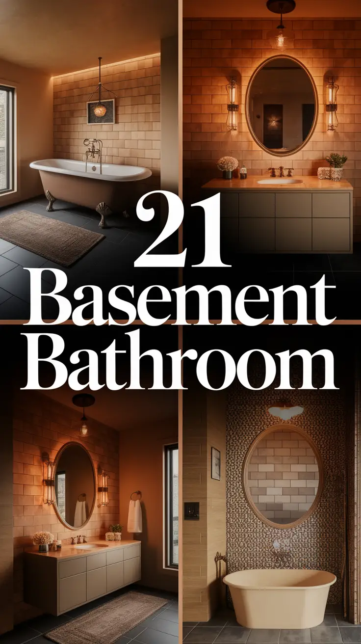 21 Basement Bathroom Ideas & Remodel Guide: Layouts, Colors, Plumbing & More