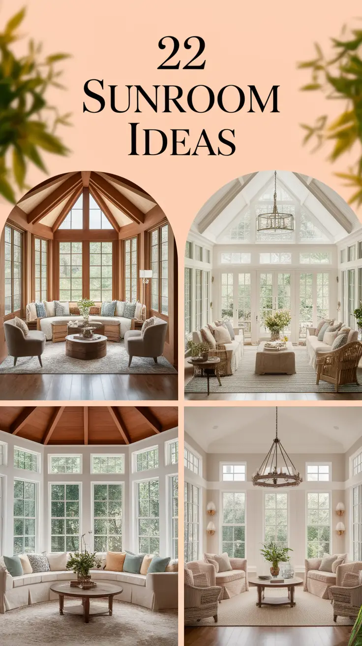 22 Inspiring Sunroom Ideas to Transform Your Space in Style