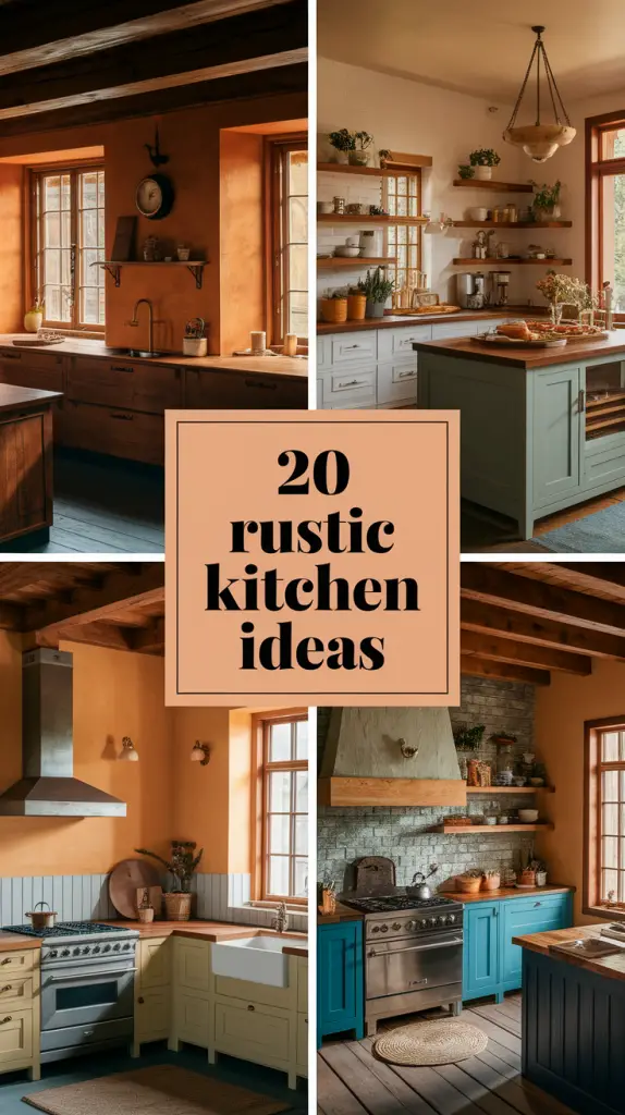 20 Rustic Kitchen Ideas: Create a Cozy, Country-Inspired Space with Style