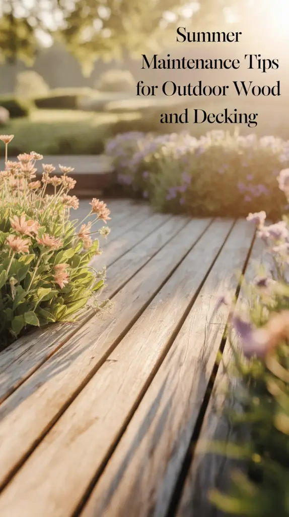 Summer Maintenance Tips for Outdoor Wood and Decking in 2025
