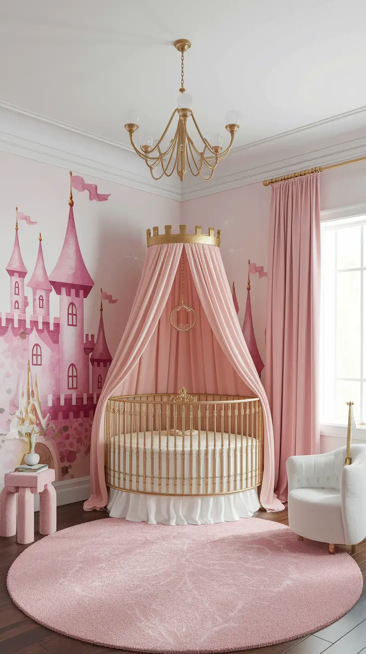 21 Beautiful & Creative Girls Nursery Ideas: Themes, Decor and Inspiration