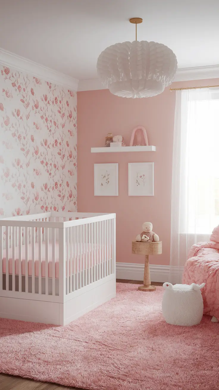 21 Beautiful & Creative Girls Nursery Ideas: Themes, Decor and Inspiration