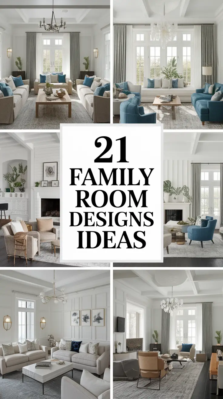 21 Family Room Designs Ideas for Every Home Style