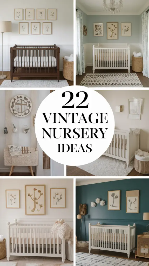 Vintage Nursery Ideas: Timeless Designs for a Charming Baby Space