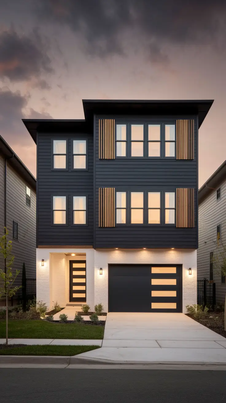 22 Dark Exterior House Ideas: Stylish and Timeless Design Trends