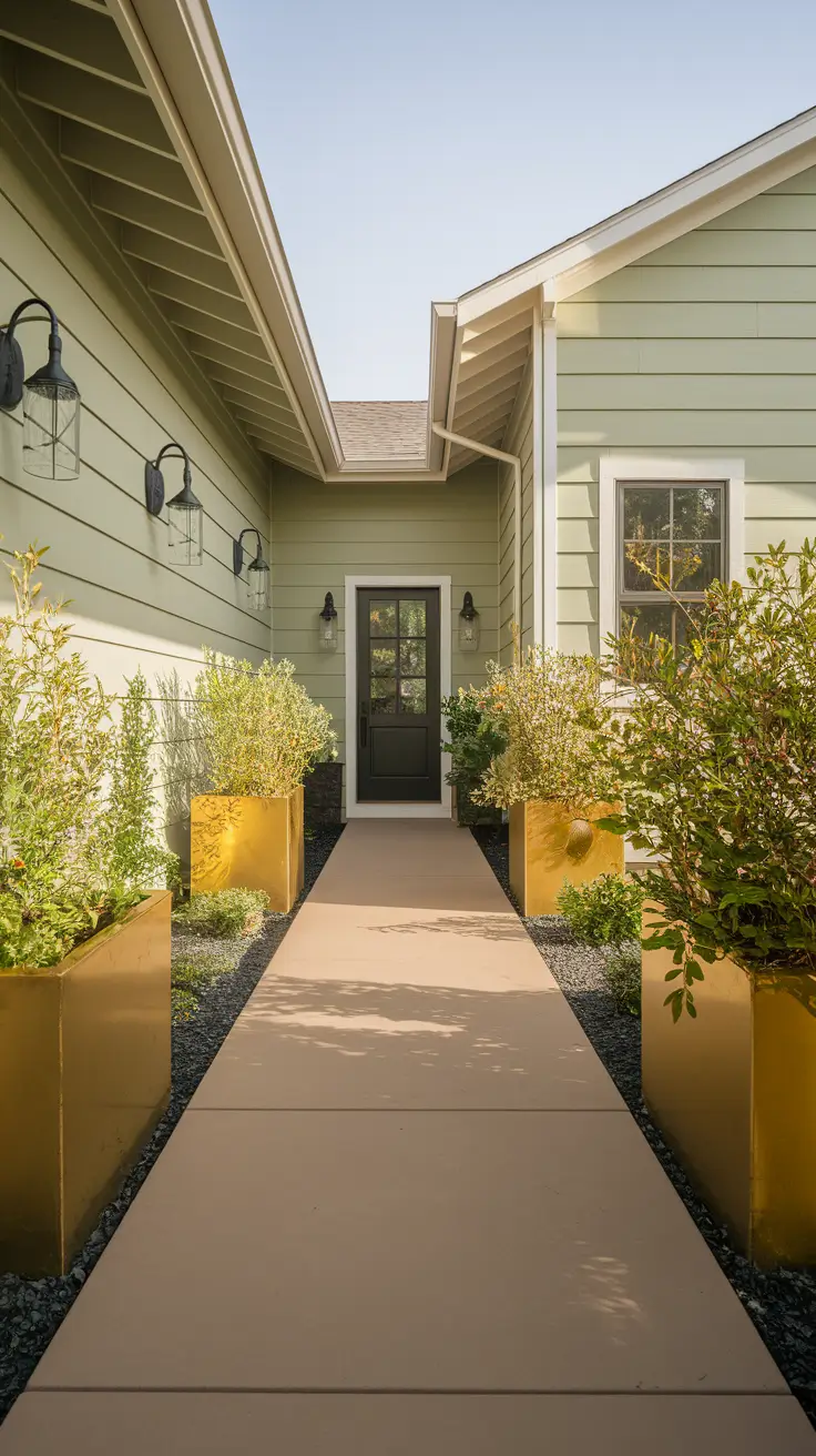 21 Best Green House Exterior Ideas for a Fresh and Elegant Look