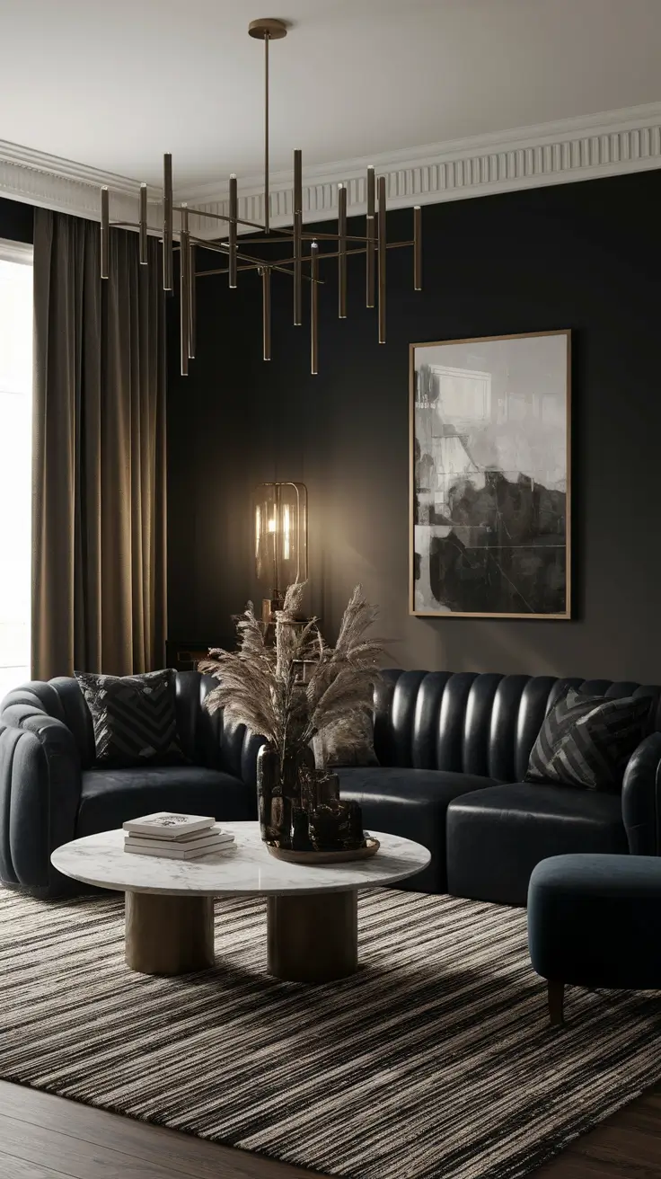 22 Moody Living Room Ideas: Dramatic Designs for a Sophisticated Home