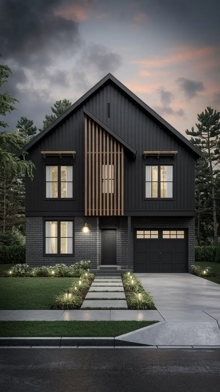 22 Dark Exterior House Ideas: Stylish and Timeless Design Trends